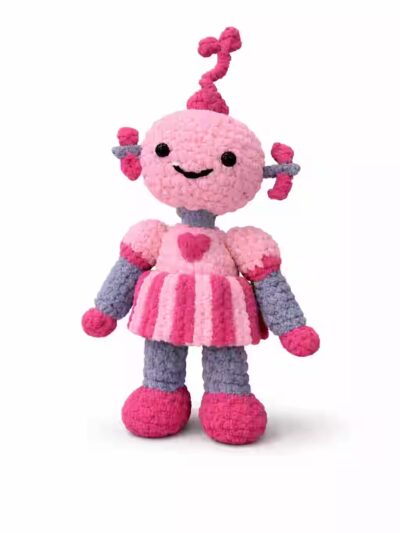 Lilly – Handcrafted Crocheted Doll (30cm)