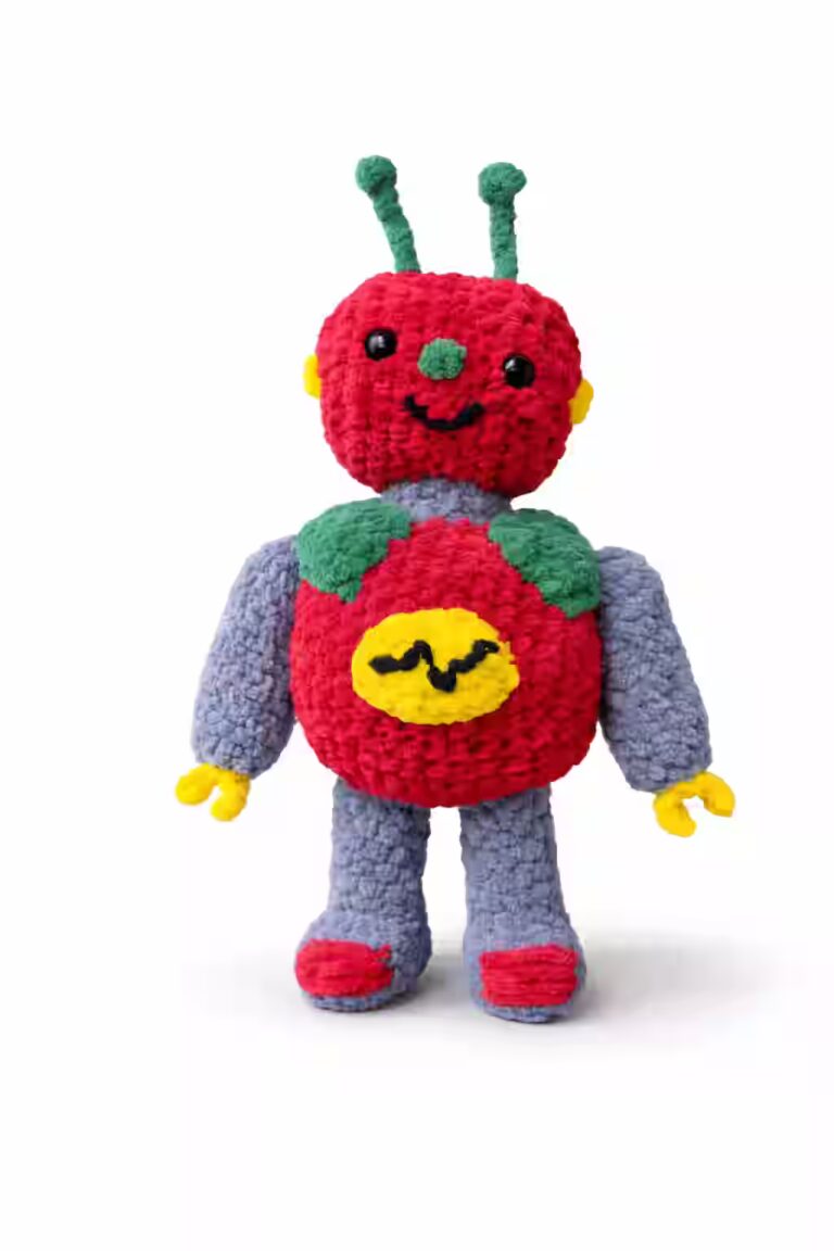 Luke – Handcrafted Crocheted Doll (30cm)